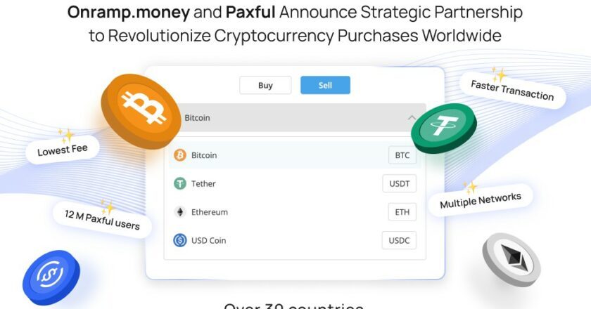 Onramp Money and Paxful Announce Strategic Partnership | Revolutionizing Cryptocurrency Transactions Worldwide