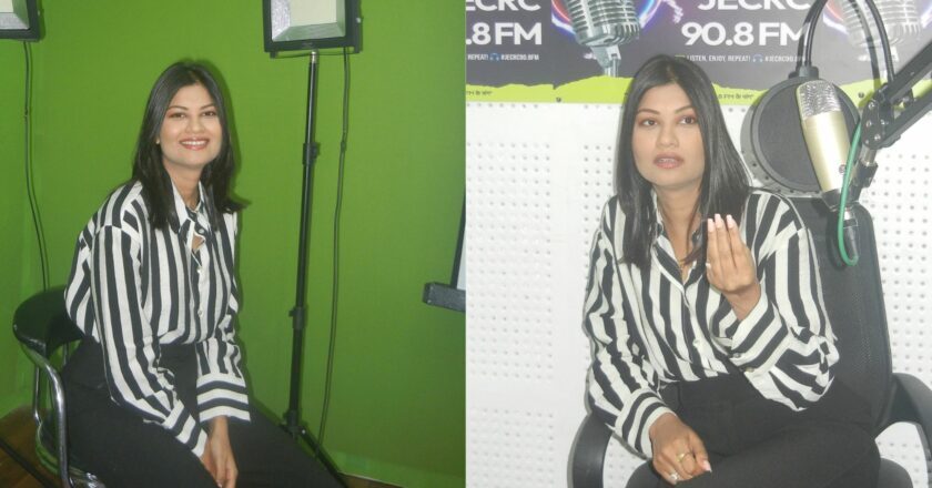 “Life is a Game, Play it Well” – Priti Rai’s Motivating Philosophy at JECRC 90.8 FM.