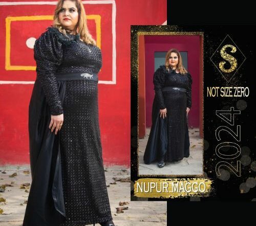 Nupur Maggo Being the face plus size calendar by Shapely By Somwya