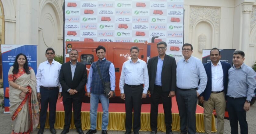 Mahindra Powerol launches CPCB 4 generators Manufactured in Khed Shivapur plant of Shyam Global