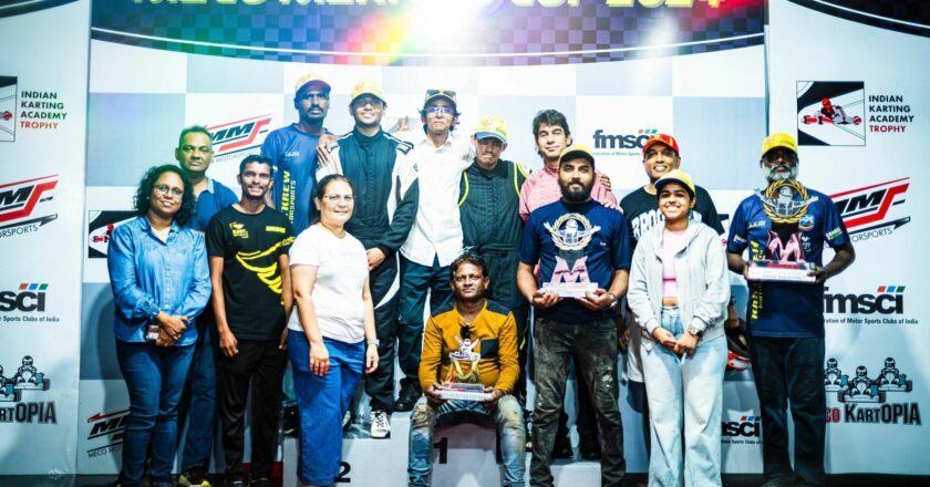 Kartkrew Motorsports Dominates Senior Max Category in FMSCI Meco Meritus Cup- 2024
