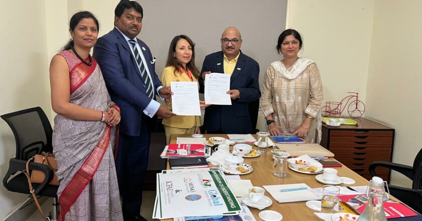 ICFAI Foundation for Higher Education’s (IFHE) – Off Campus Center at Bengaluru signed MOU with Vision Digital India and Monks Learning Lab