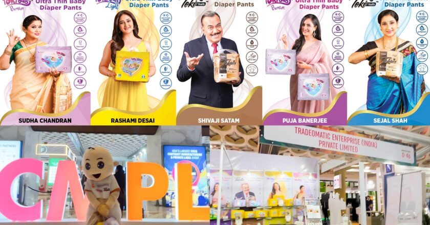 Tradeomatic Showcases at Asia’s Largest Contract Manufacturing Exhibition, India, Mumbai with New Celebrities Rashami Desai, Sudha Chandran, and Sejal Shah