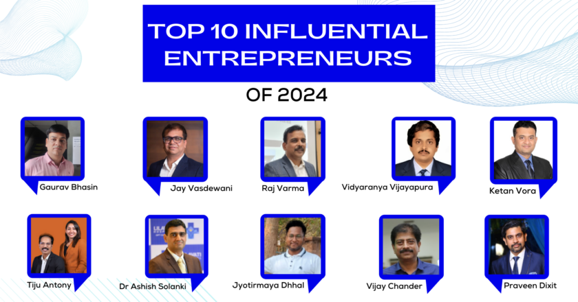 India’s Top 10 Most Influential Entrepreneurs of 2024
