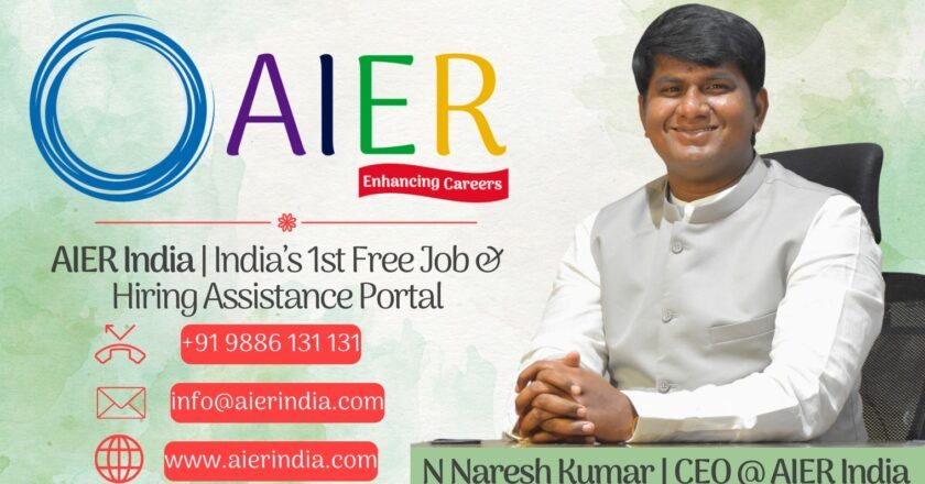 AIERIndia.com Transforms Recruitment Sector with Cutting-Edge AI, Says CEO N Naresh Kumar