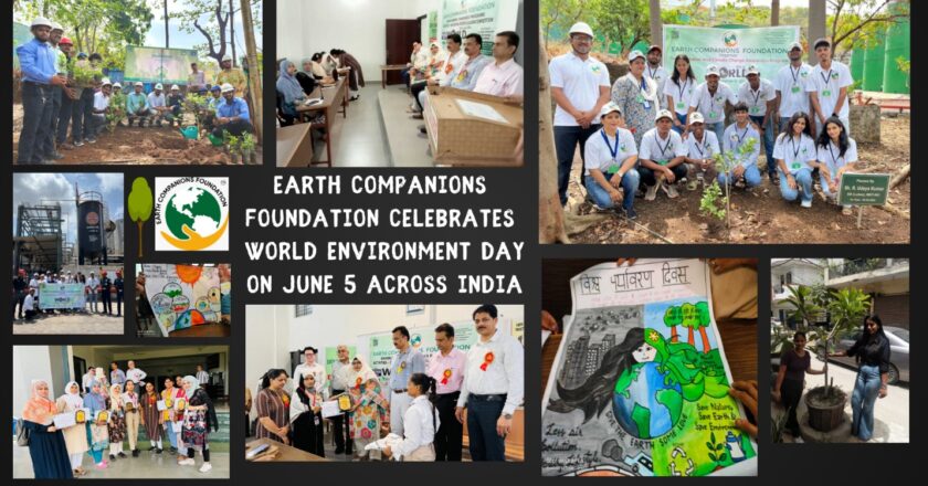 Earth Companions Foundation Celebrates World Environment Day with Tree Plantation Drives in Mumbai, Delhi, Rampur and Rural UP