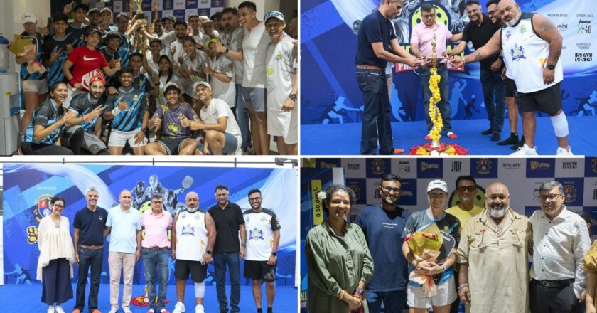 Gujarat Premier Pickleball League Concludes with Enthralling Action and Rain-Interrupted Finale 