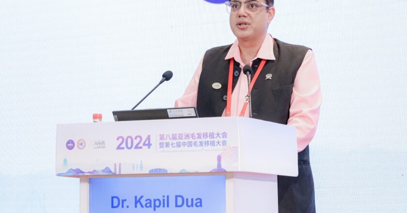 Dr. Kapil Dua Announced as President of the Asian Association of Hair Restoration Surgeons