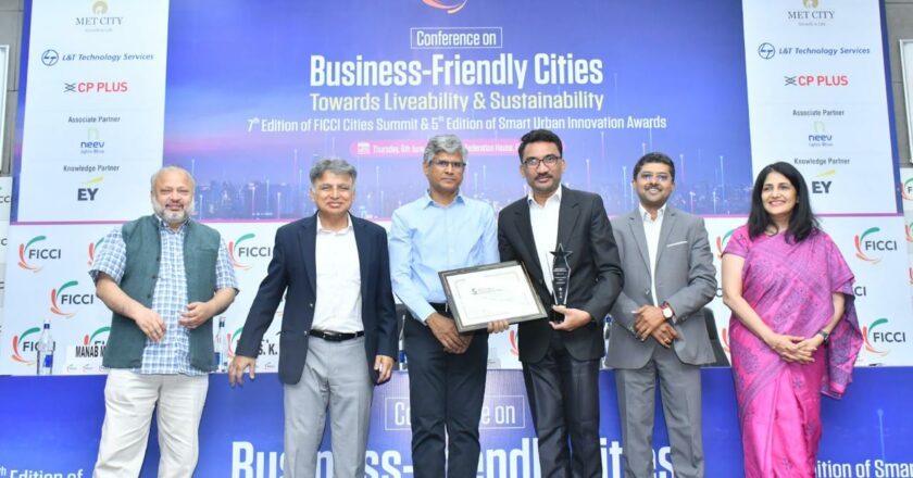 Ramky Infrastructure Wins FICCI’s Smart Urban Innovation Award
