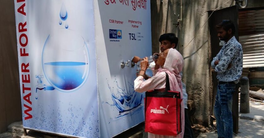 HSBC India with The Social Lab (TSL) and United Way Mumbai installs water kiosks to provide safe drinking water across five cities