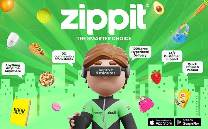 Innovation Rising in Ahmedabad; Home to Zippit, India’s Zero Commission Local Delivery Platform.