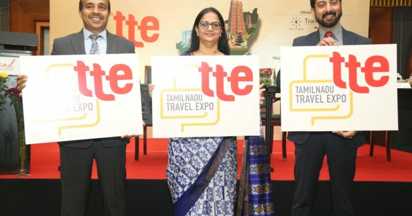 Tamil Nadu Travel and Tourism stakeholders promoting Tamil Nādu Travel Expo in Madurai on 20/21/22 September 2024