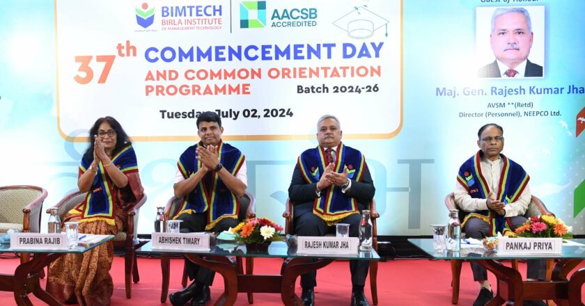 BIMTECH Welcomes 480 Students for the 37th Commencement Day