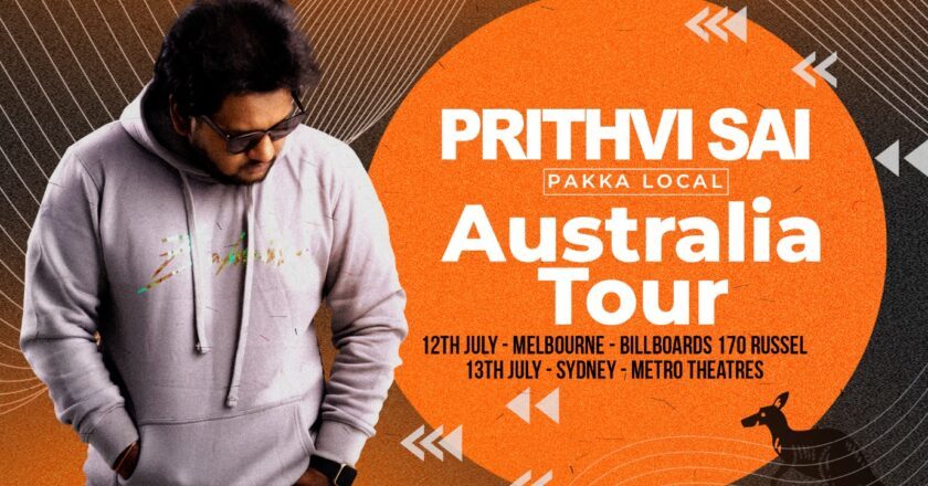DJ Prithvi Sai Embarks on Australia Tour for the Pakka Local World Tour