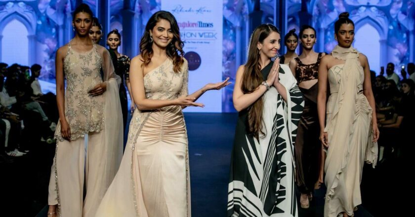 Grace and Glamour: Rukinder Kumar’s Highlights from Bangalore Times Fashion Week