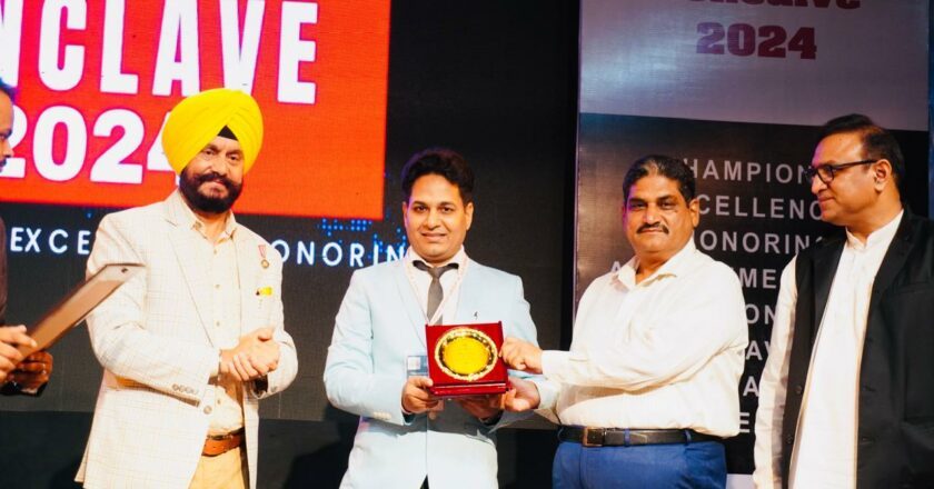Niraj Kumar Receives The Sardar Patel National Award 2024