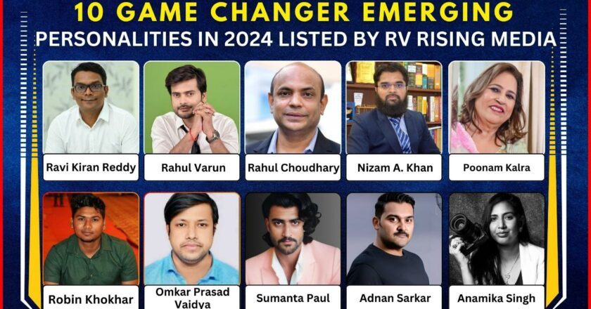 10 Game changer Emerging Personalities in 2024 Listed by RV Rising Media.