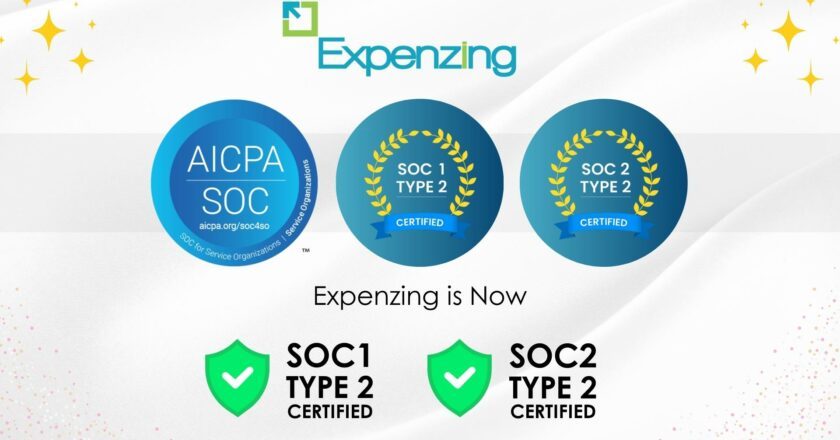 Expenzing earns SOC 1 and SOC 2 Certifications, reinforcing Commitment to Data Security and Privacy.