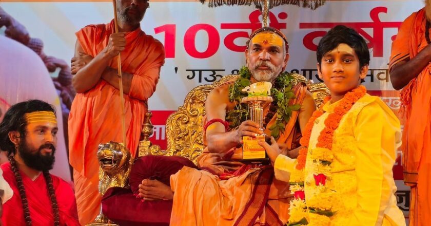 Youngest Doctorate Achiever in Astrology and Vaasthu: Aripirala Yogananda Sastry