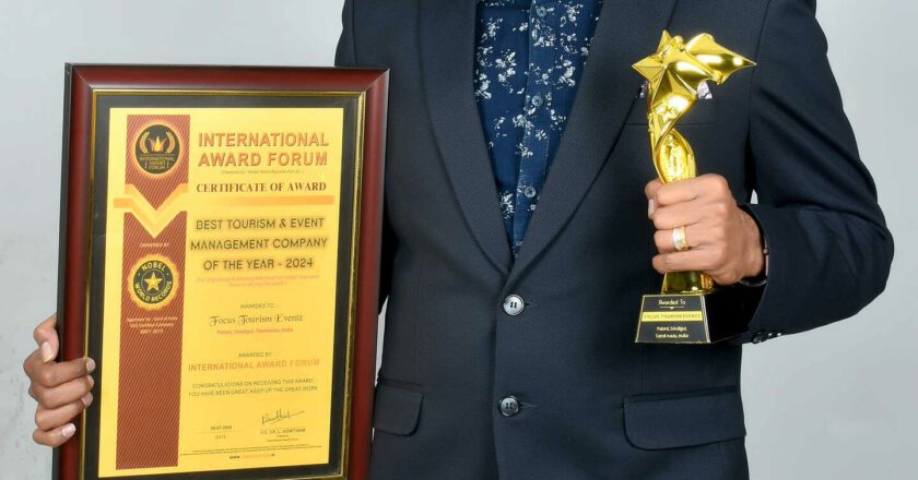 Local Tourism and Event Management Company Wins Prestigious Award for 2024