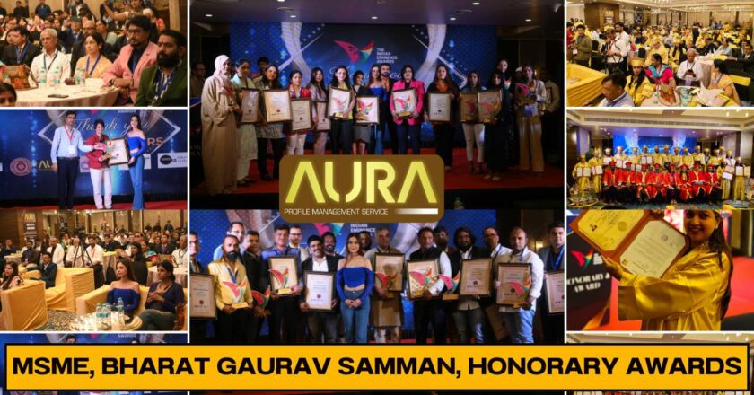 Aura Profile Management Service Organizes MSME, Bharat Gaurav Samman, and Honorary Awards in Mumbai