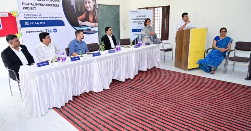 Hyundai India Insurance Broking (HIIB) Launches ‘Smart Classrooms’ Digital Infrastructure Project in Partnership with TSL Foundation