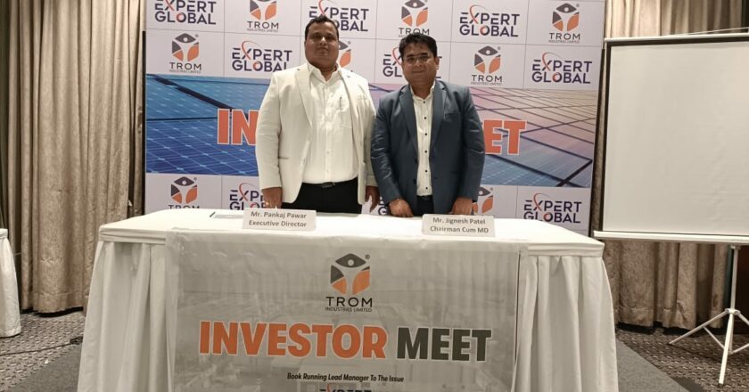 Gujarat based Trom Industries Limited’s IPO Closes on Monday, July 29, 2024.