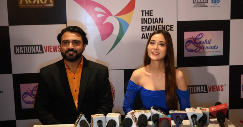 Dr. Bhavesh Parmar Organizes Prestigious Indian Eminence Award with Celebrity Guest Sara Khan