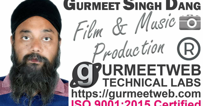 World’s first “AI Songs Music Album” is written & created by GURMEET SINGH DANG. Released & promoted by GURMEETWEB TECHNICAL LABS®