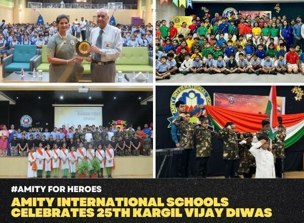 Amity International School Sparks Patriotism in Youth with Amity for Heroes: 25th Kargil Vijay Diwas Bash