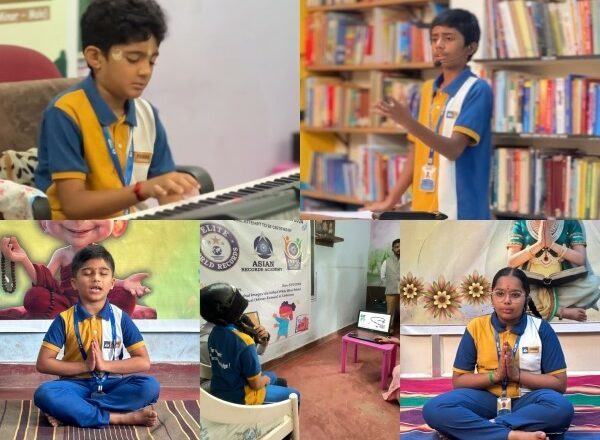 Mysuru’s Purna Chetana Young Achievers Set Elite World Records, Showcasing Exceptional Talent