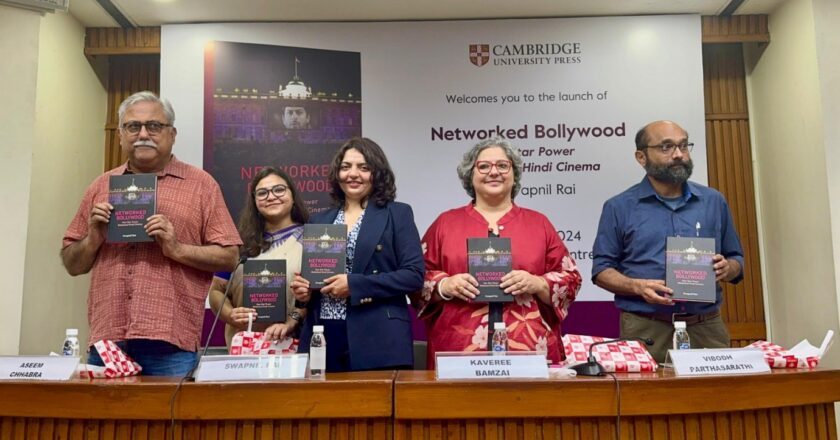 Launch of “Networked Bollywood: How Star Power Globalized Hindi Cinema” by Dr. Swapnil Rai Receives Widespread Acclaim