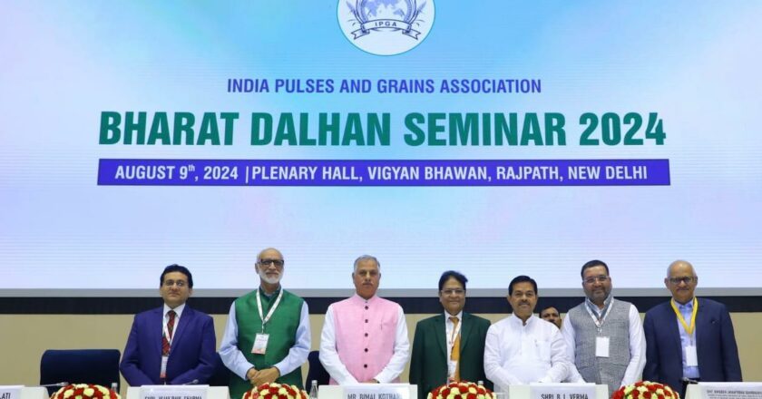 India Pulses and Grains Association (IPGA) hosts the first edition of Bharat Dalhan Seminar 2024 focusing on indigenous pulses production and policy reforms