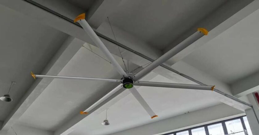 Stellin Air Revolutionizes Industrial Cooling with Latest PMSM Type Motor HVLS Fan Launch