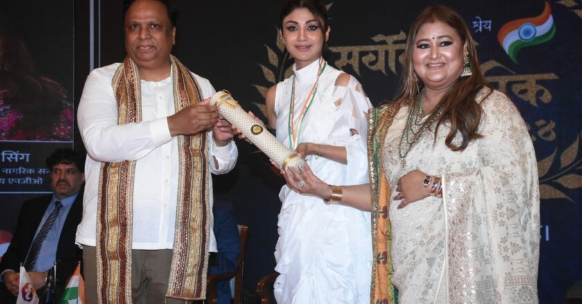Seema Singh and Shilpa Shetty Grace the Sarvottam Nagrik Sanman 2024 Awards Ceremony