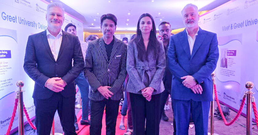 Shafeeq ur Rahman’s Star Life Hyderabad Fashion show with Ravensbourne University London