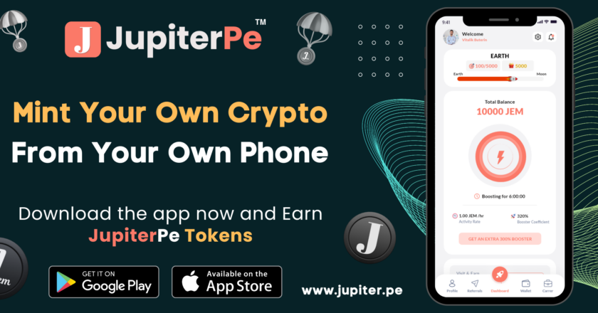 JupiterPe Mobile Mining App | Join The Digital Wealth Revolution