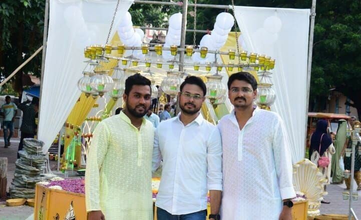 3 Musketeers from Kamala Mills Event Team Lead Historic Event in Palitana Of Bageshwar Baba