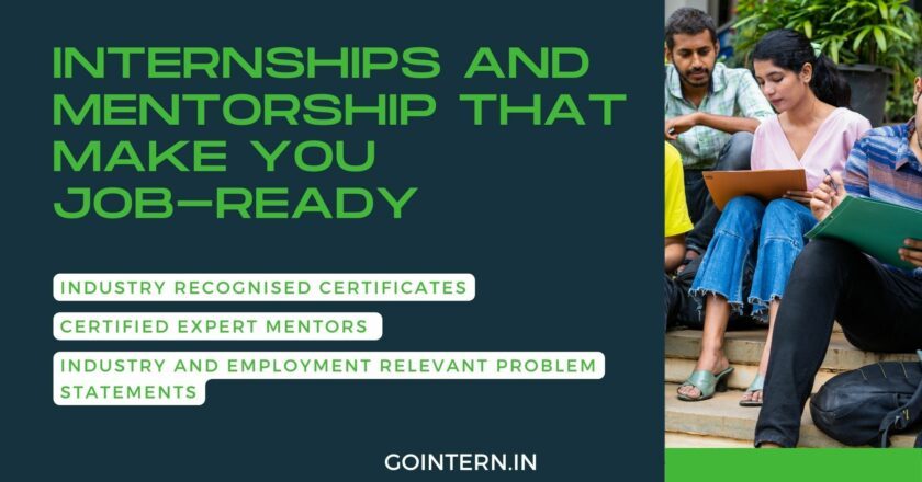 Expert Mentorship and Internships That Build Employability. Can You Afford to Skip GoIntern?