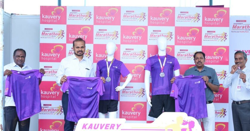 T-Shirt and Medal Unveiled for the 4th Kauvery Marathon Salem