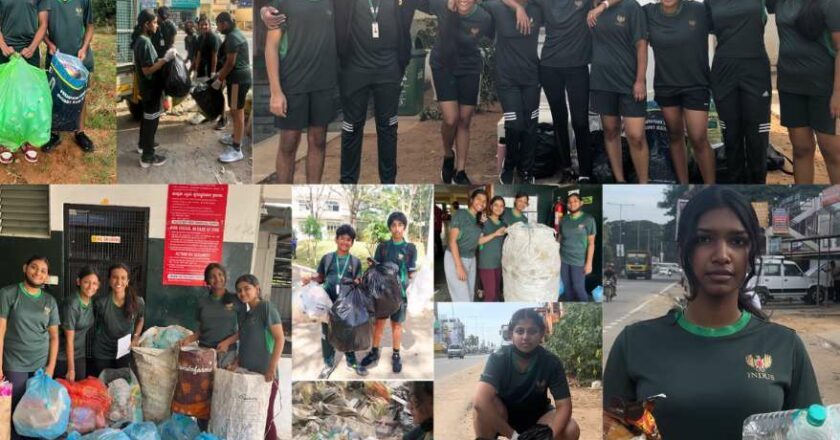 The Plog Club: Indus International School Students Lead the Change Against Plastic Pollution 