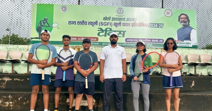 Report on Report on SGFI Lawn Tennis Tournament