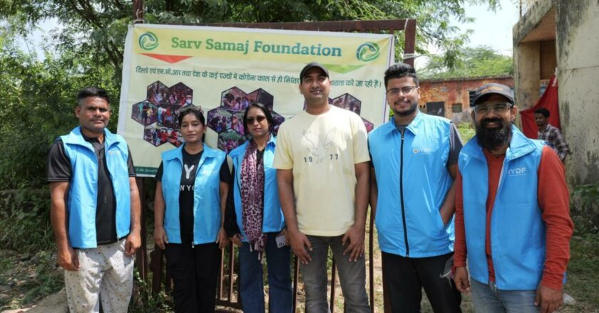 IYDF and Plant N Pots Provide Education and Food Aid to Slum Children in Delhi