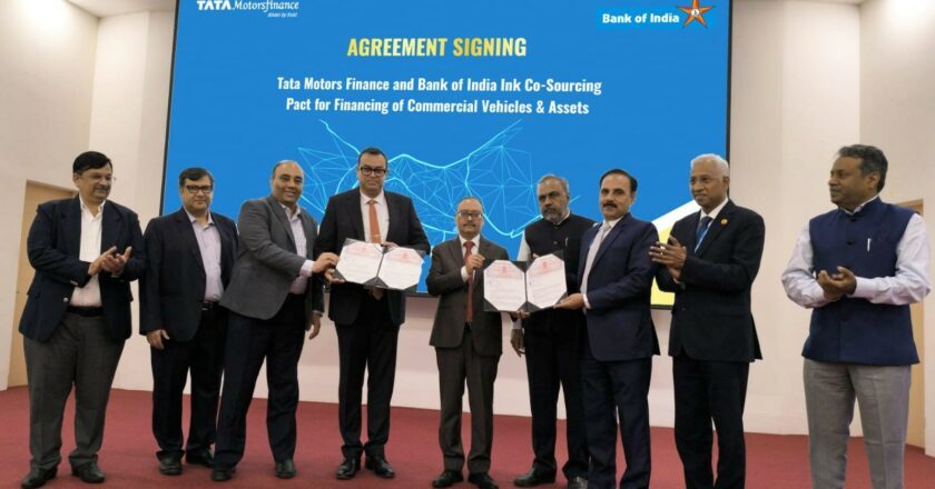 Tata Motors Finance and Bank of India Ink Co-Sourcing Pact for Financing of Commercial Vehicles