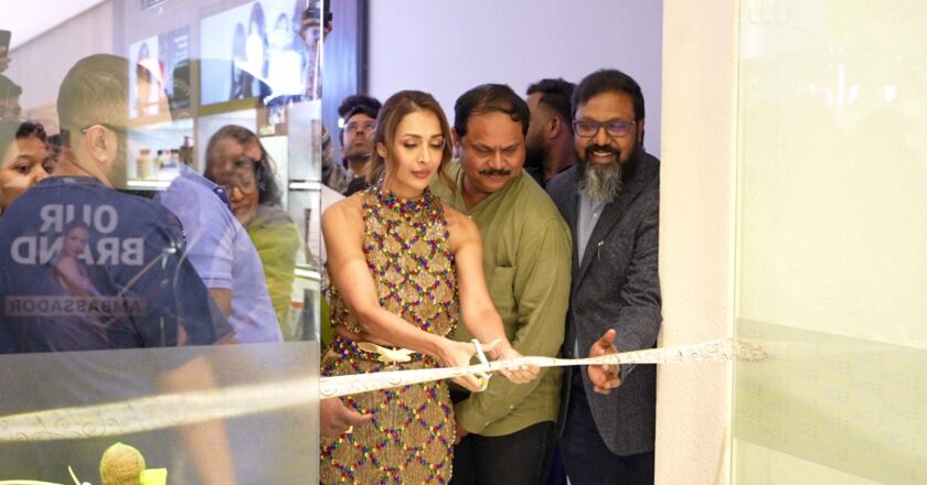 Malaika Arora opens Page3 Luxury Salon in Bengaluru