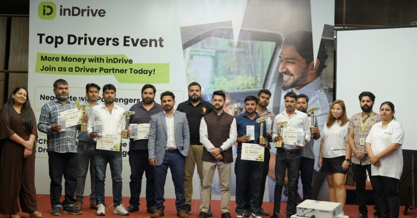 inDrive recognizes its top 10 drivers in India