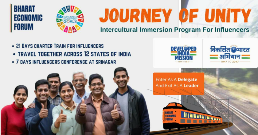 Bharat Economic Forum Announces Viksit Bharat Leadership Award 2024 and Pre-launches Journey of Unity, an Intercultural Immersion Program For Influencers