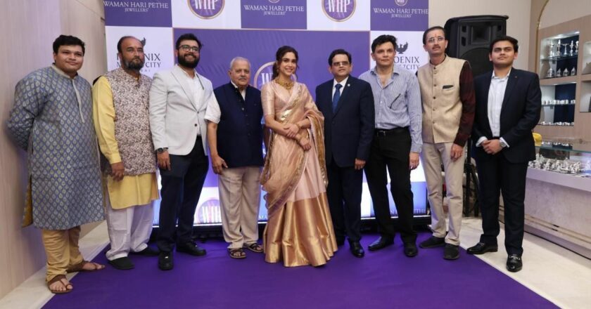 Waman Hari Pethe Jewellers announces Bollywood star Sharvari as their brand ambassador