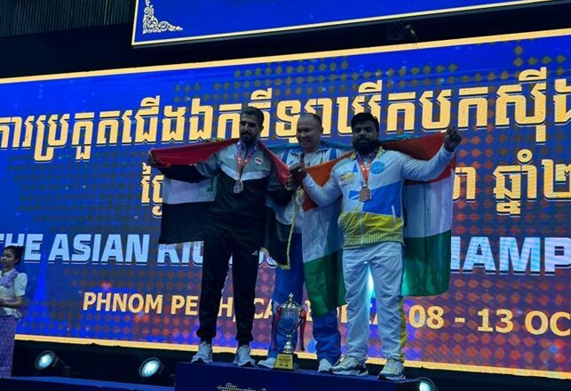 Sudhir Saxena Makes History: Bronze Medal Victory at the 2024 Asian Kickboxing Championships