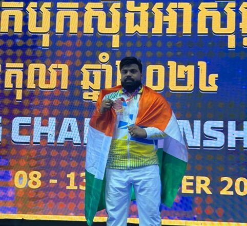 Sudhir Saxena Wins Bronze Medal for India at the Asian Kickboxing Championships